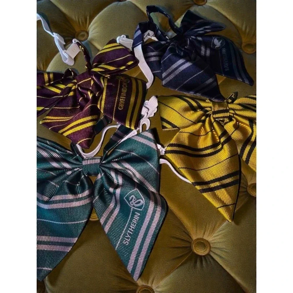 Harry Potter Gryffindor House Bow Japanese Uniform seifuku ribbon Sailor‎ Anime